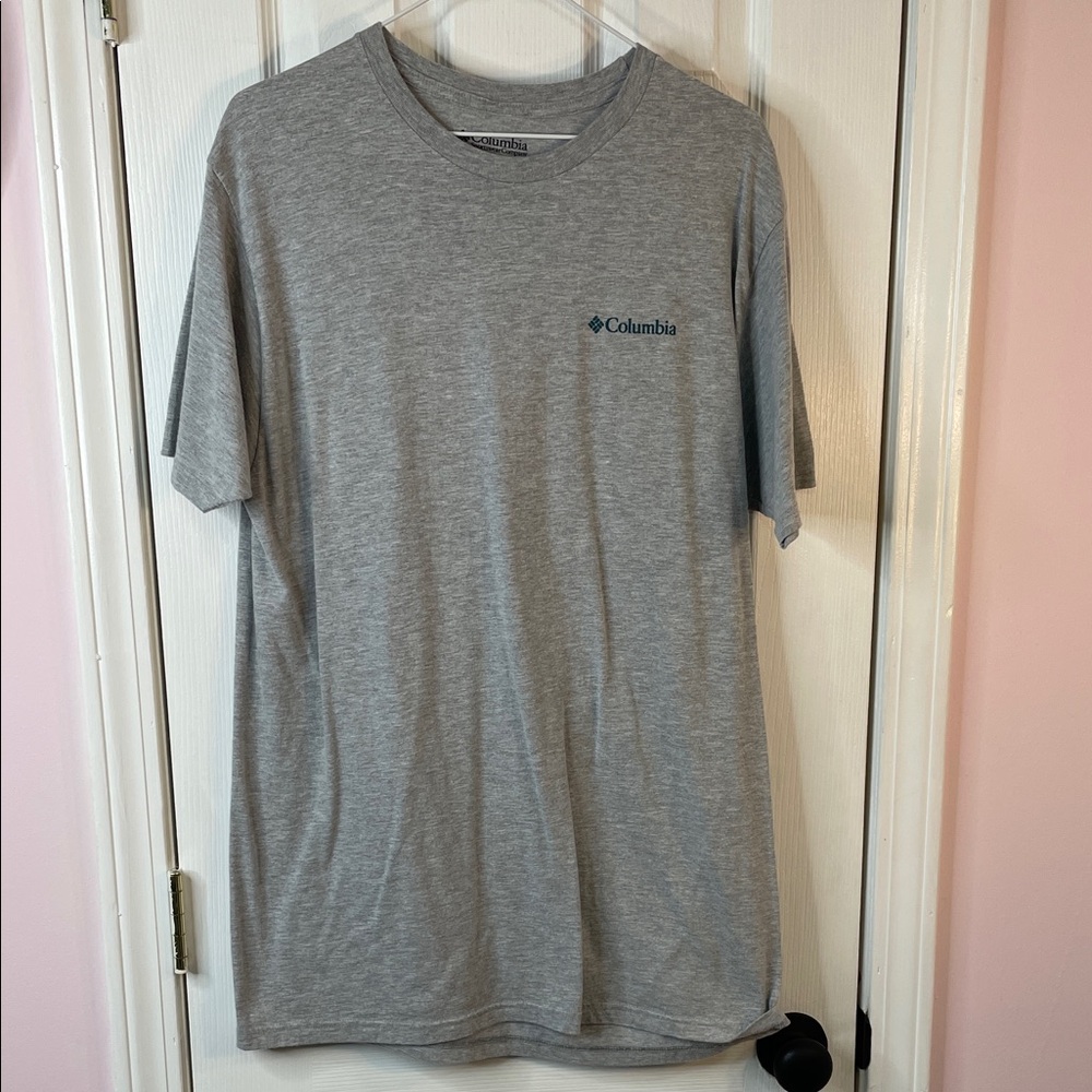 Great Smokey Mountain Columbia Men's Heather Gray Short Sleeve Tee